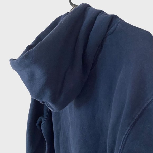 JanSport BYU-Idaho University Hoodie Women's Medium Blue Long Sleeve Sweatshirt - Picture 7 of 15